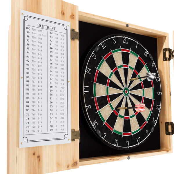 Trademark Global Bristle Dartboard And Set (Darts Included) & Reviews Wayfair
